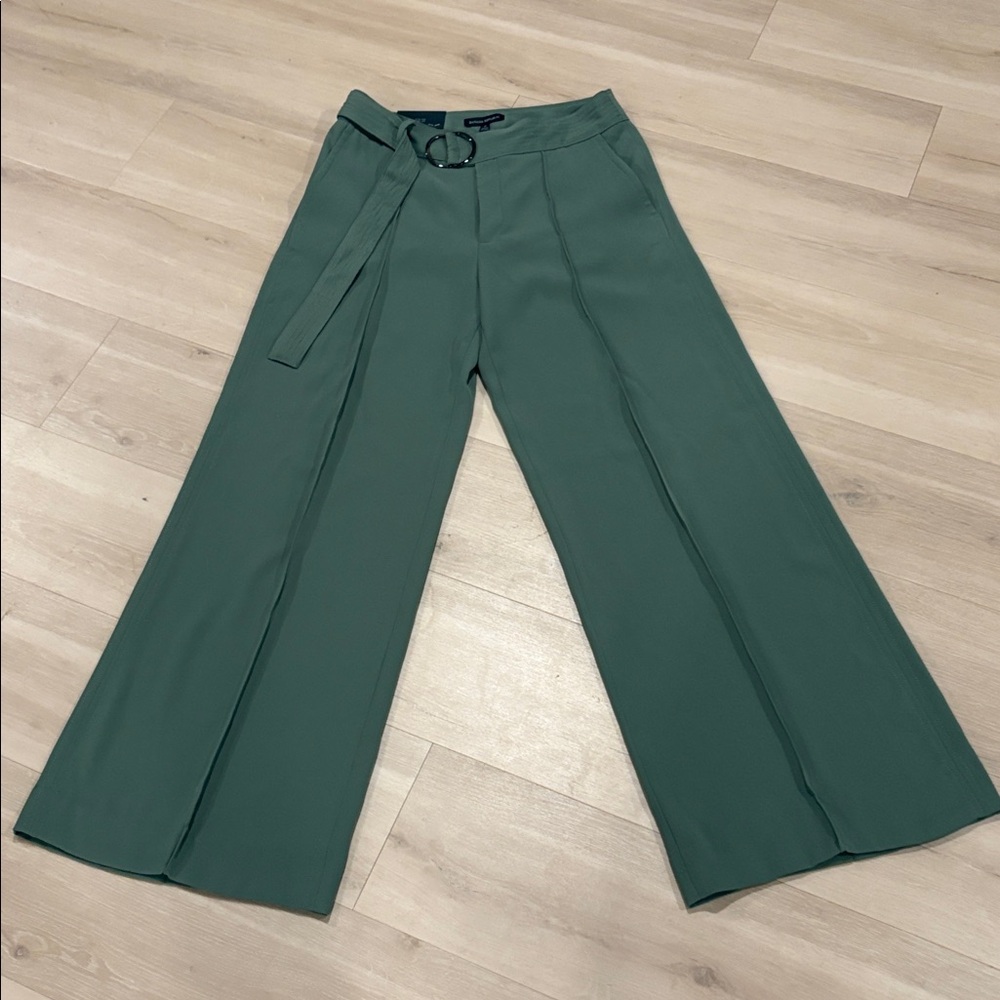 Banana Republic High-Rise Wide Leg Dress Pants size 8